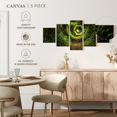 Plant Covered Tunnel