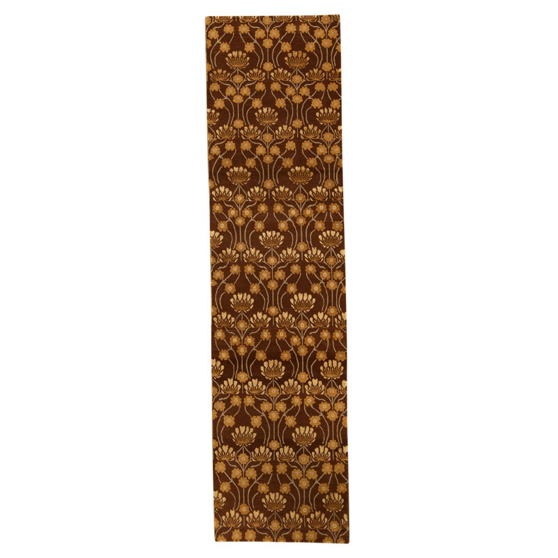 Tapis de couloir noué à la main