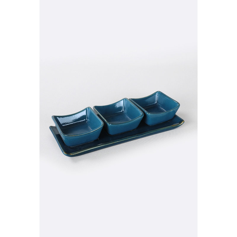 East Urban Home Ceramic Condiment Server