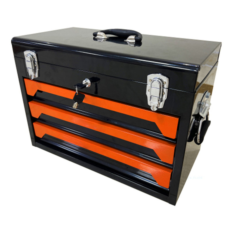 19.7'' W 3 -Drawer Metal Side Chest