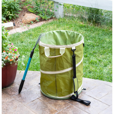 Sac en tissu pour déchets de pelouse et de feuilles