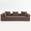 Canapé modulaire surdimensionné à assise profonde-35990163