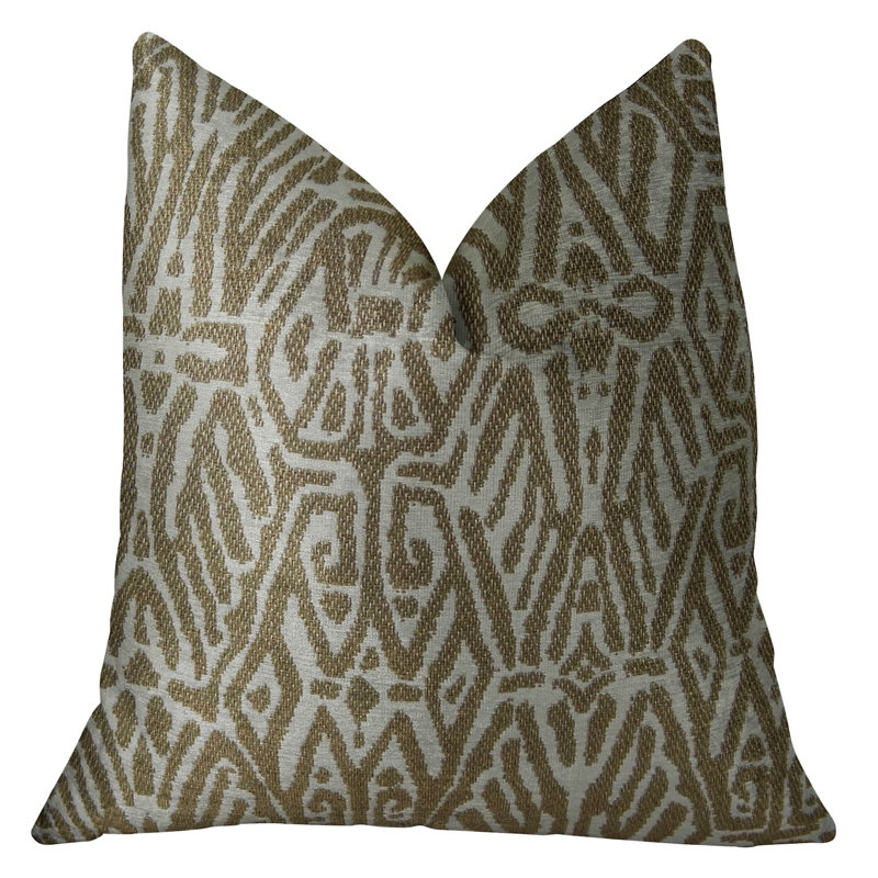 Oreiller fabriqué à la main de luxe Cherokee, 20 po x 20 po, Coussin décoratif