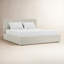 Lit plateforme tapissier Jayla Diamond-108940712