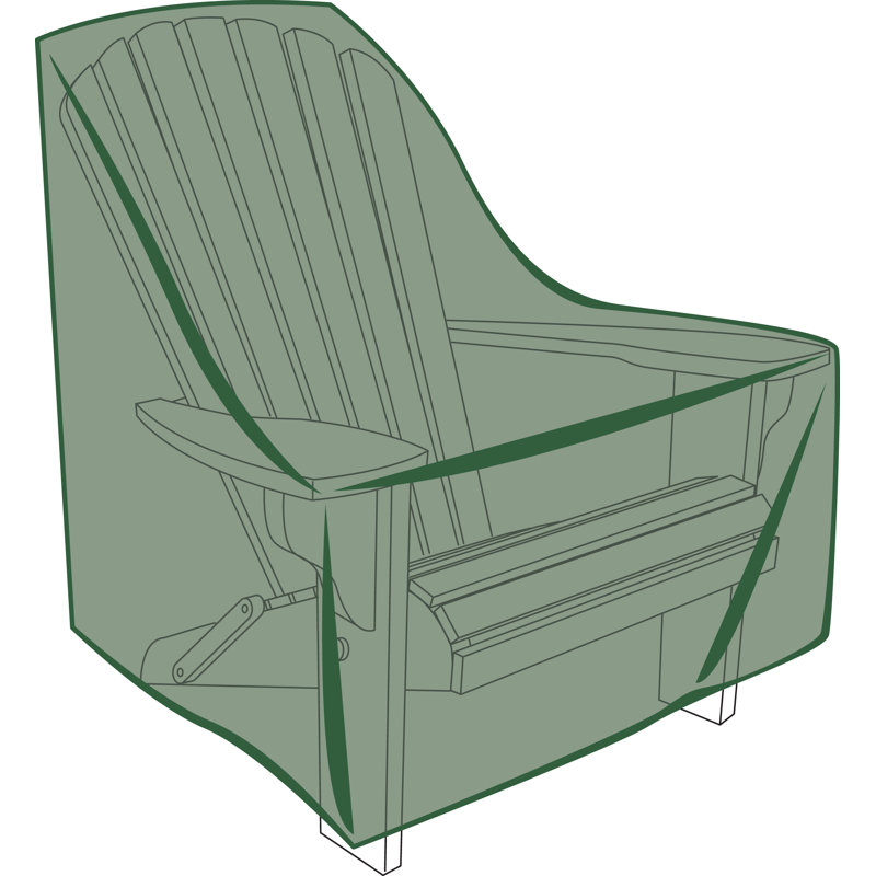 Housse pour chaise d'extérieur Adirondack