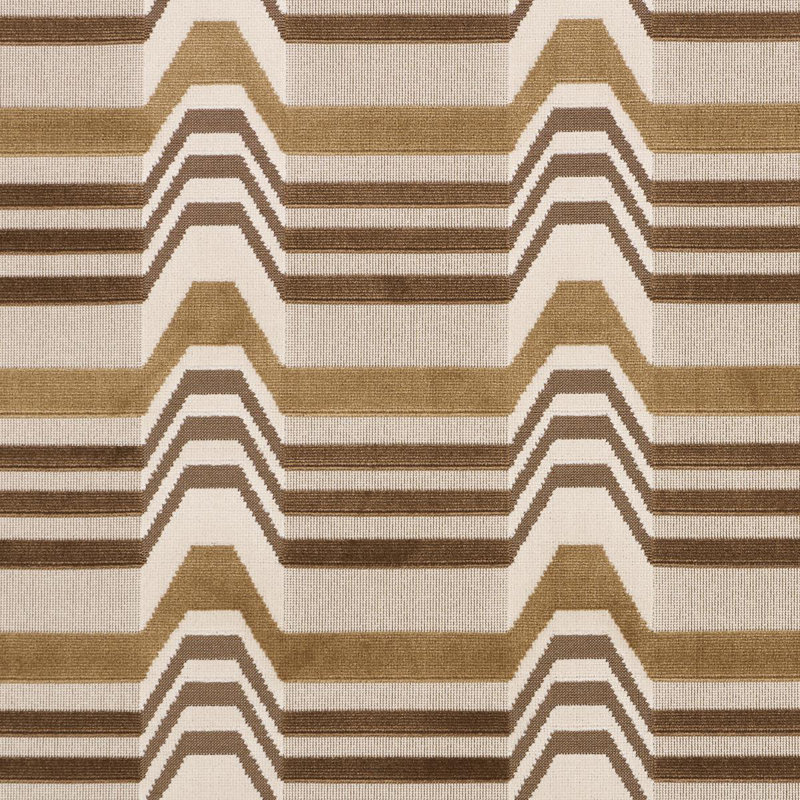 Tissu en velours Aldo, Tanné