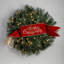 6" x 44" velvet "merry christmas" banner