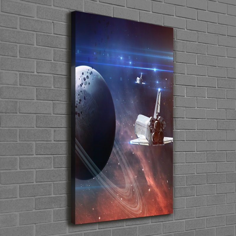 Spacecraft - Wrapped Canvas Print