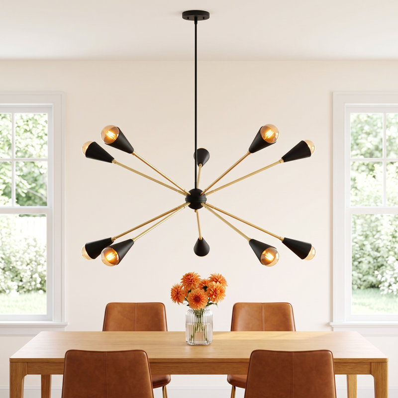 Monroe 10 - Light Sputnik Sphere Chandelier, Yes