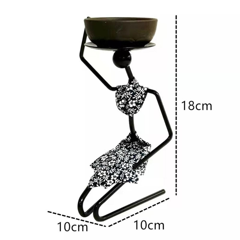 Iron Tabletop Tealight Holder