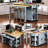 47.2" X 19.7" Kitchen Island, Rubber Wood Veneer, Extendable Dining Table, Internal Storage, Power Outlet, 6+2 Wheels, Soft - Close Hinges Island With 2 Drawers, Cabinets, Storage Rack, Mobile And-778485057