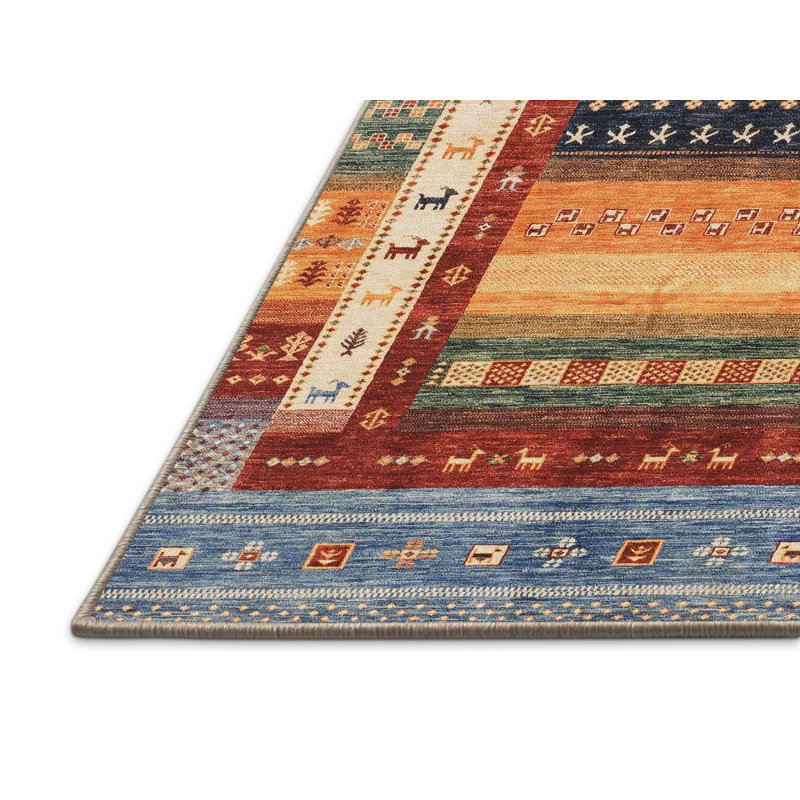Tapis abstrait moderne 4100, Rectangle 3 pi x 5 pi