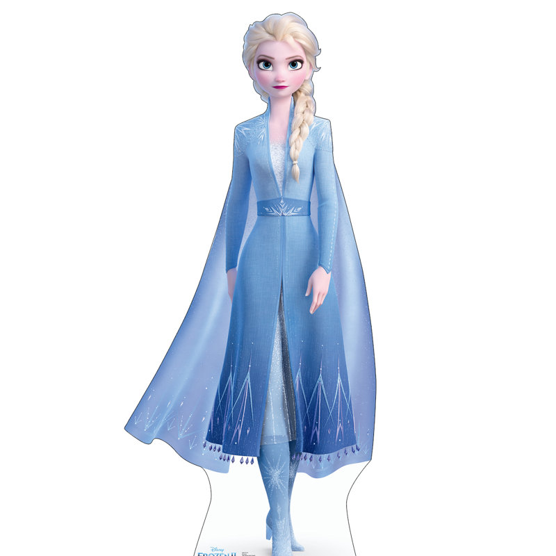 Accroche en carton elsa (disney) elsa ii)