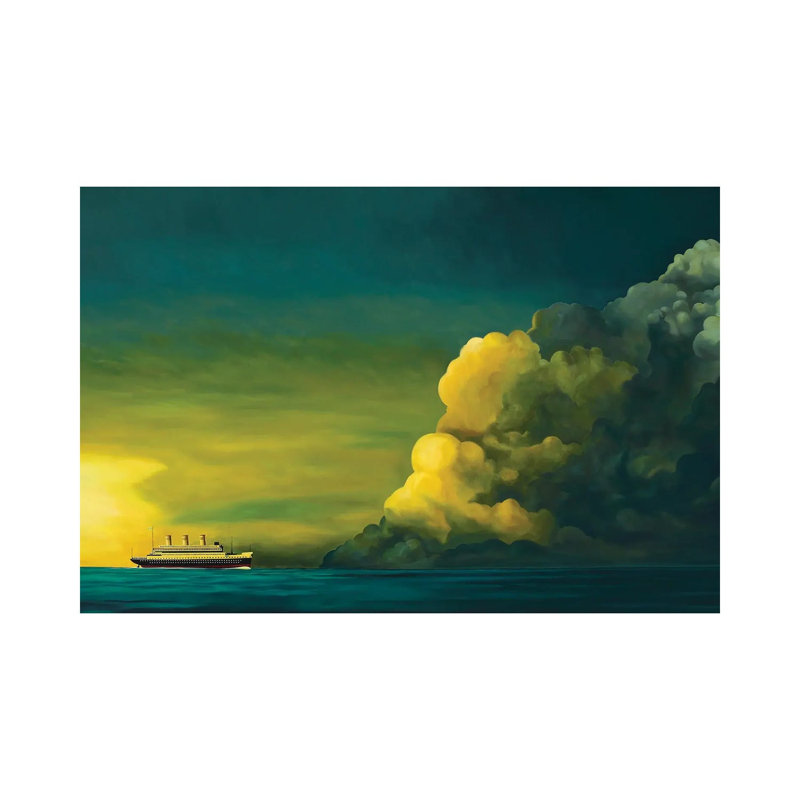 Uncertain Outcome by Ross Jones - Wrapped Canvas Painting, 20.32 cm H x 30.48 cm W