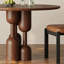 Table ronde multifonctionnelle brun foncé-644427420