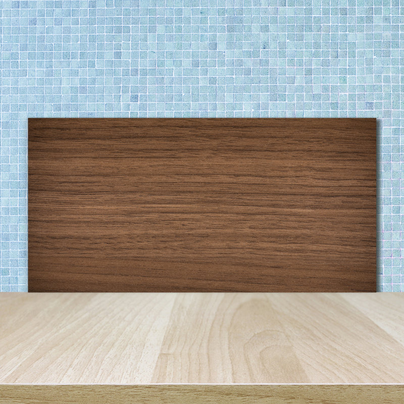 Geof 50cm W x 100cm L Glass Peel and Stick Panel
