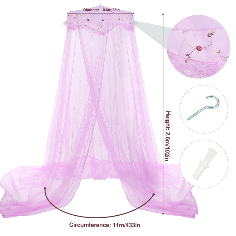 Bed Canopy, Purple