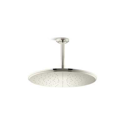 Foundations Air-Induction Small Contemporary Rain Showerhead