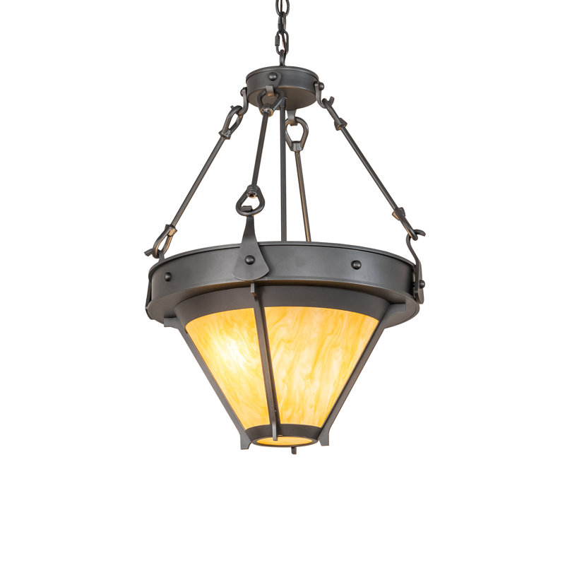 21" Wide Nehring Inverted Pendant