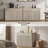 Cesiro 34.6''W Storage Sideboard With Draw And Height-Adjustable Cabinet-836204431-835054282