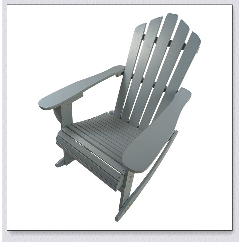 Chaise Adirondack inclinable en bois