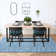 Solid Color Machine Woven Polypropylene Area Rug in Blue