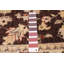 Tapis brun foncé Peshawar Oushak 2 pi 8 po x 12 pi 0 po