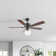 52'' Ceiling Fan with Light Kit