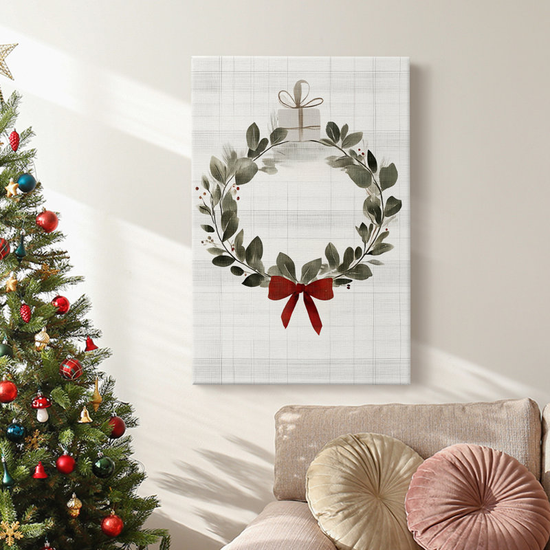 Art des Fêtes de Noël - Toile tendue avec châssis CDXLI, H 60 po x l 40 po