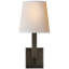 Chapman & Myers Square Tube Single Sconce-51180049-89439391