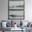 Summer Dream I - Ensemble de 2 peintures sur toiles encadrées-90068404-90068405