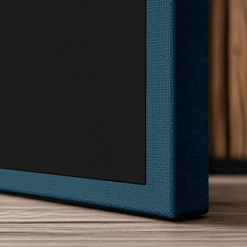 Print, 36x24 - 91.4 x 61.0 cm, Teal Border
