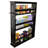 Slim Rolling Storage Cart - 4 Tier Utility Cart with Handle and Wheels for Bathroom, Kitchen and Laundry Room-278557104