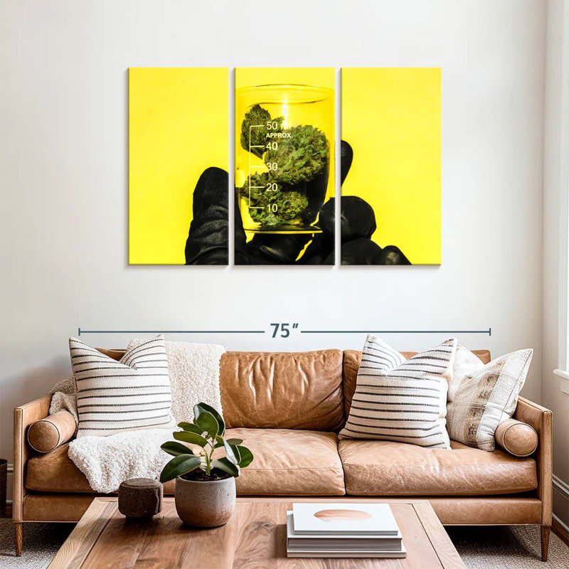 Senne Marijuana Laboratory, 36" H x 57" W