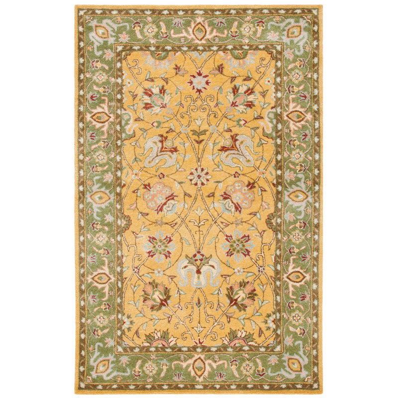 Dunbar Hand Tufted Wool Oriental Rug, Rectangle 5' x 8'