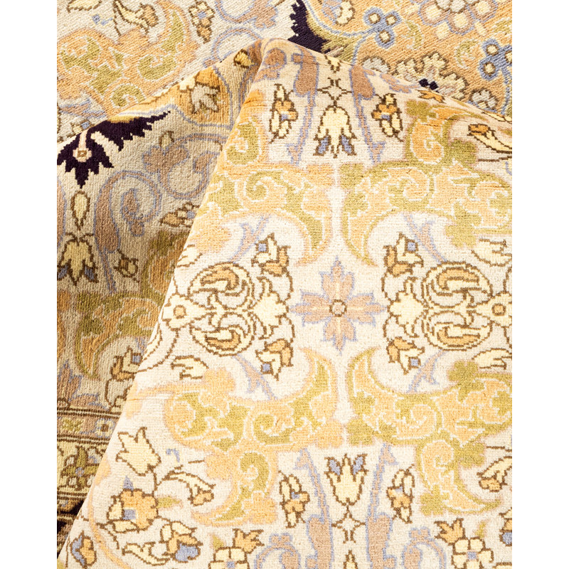 Classic One-of-a-Kind 6' 2" X 8' 10" Hand Knotted Area Rug