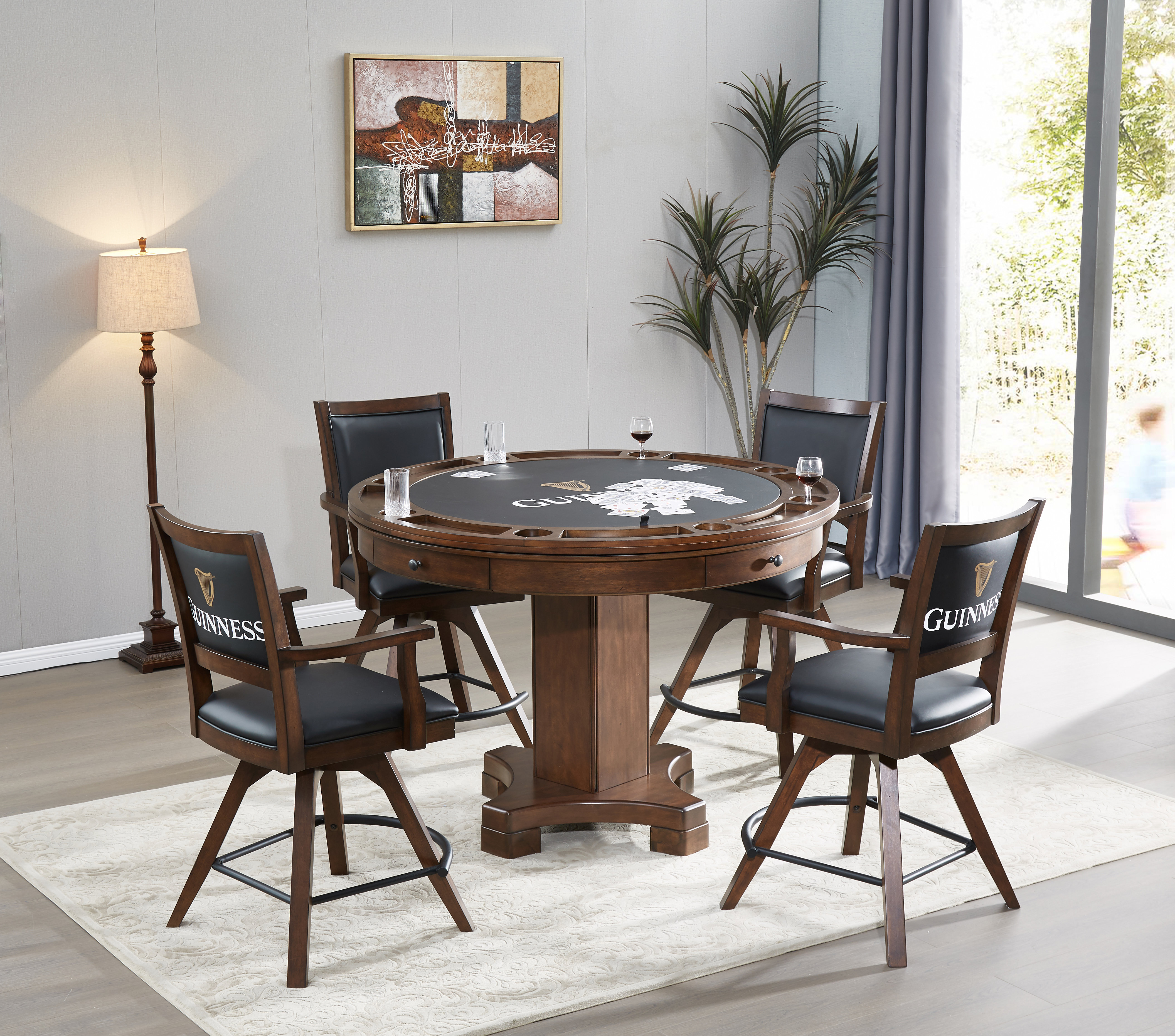 poker dining room table