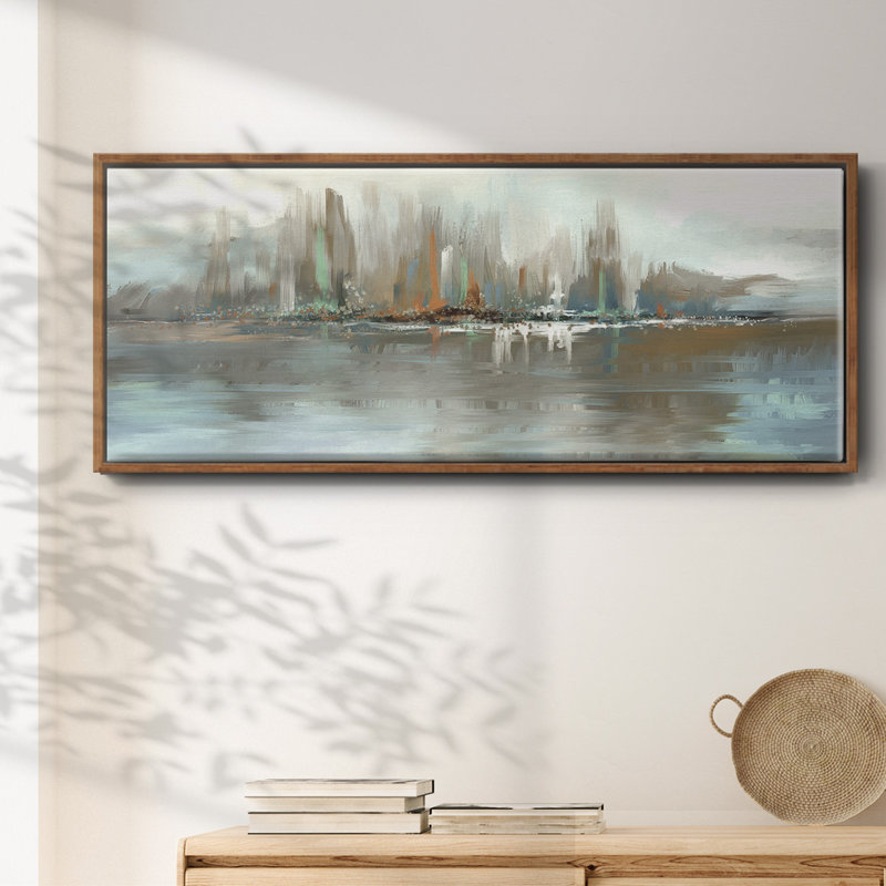 Big City Lights - Toile encadrée, H 24 po x l 60 po