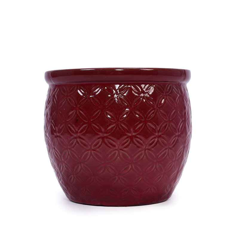 Pot à fleurs Bean Paste Red, Red