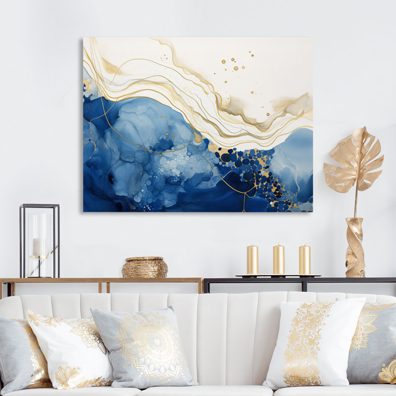 «Sunlight Breaking In The Waves I», reproduction sur toile, H 24 po x l 32 po x P 1 po, Toile tendue