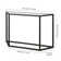 Levi Glass Top Console Table