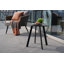 Round Steel Outdoor Side Table - 45.1 cm W 45.1 cm D-1988299879