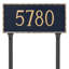 Lincoln 1-Line Lawn Address Sign-1850685391