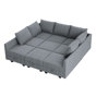 Mélange de polyester gris bleuté