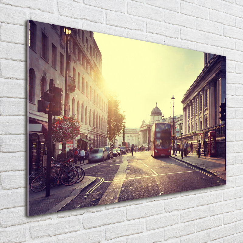 London - No Frame Print on Glass
