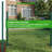 PVC Coated Welded Wire Mesh Fence Kit, Galvanized Metal Wire Fencing with U Posts & Cable Ties, Outdoor Garden Pet Dog Barrier-135535669-135535670