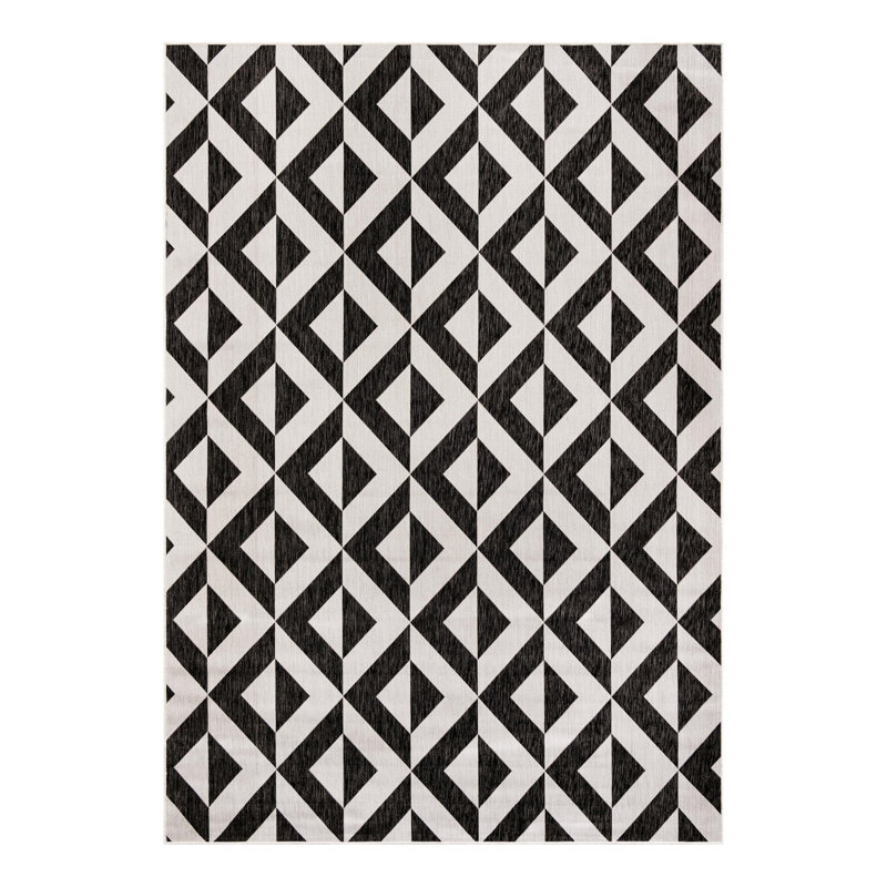 Tapis intérieur / extérieur Jill Zarin Napa, Rectangle 7 pi 10 po x 11 pi