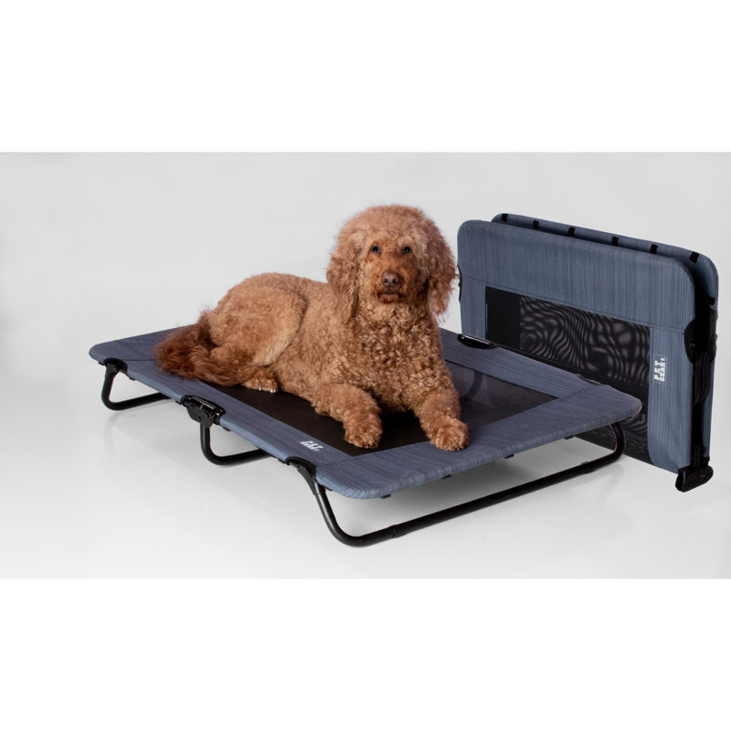 Nylon Pet Bed, 7.50" H x 29.00" W x 40.00" D, LAKE BLUE