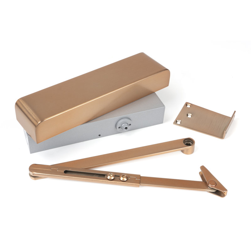 Door Closer & Cover Accessory, Polished Bronze