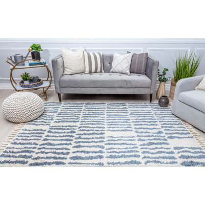 Tapis Colletti Bennett Modern Winter's Eve